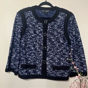 St John Couture tweed jacket.